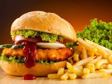 Hamburguesa de Pollo