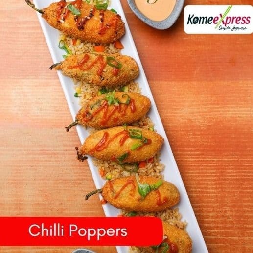 Chili Poppers Rellenos Orden 6pz