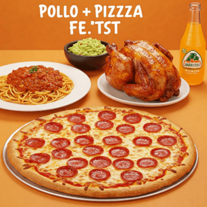 Combo Fest Pizza + Pollo