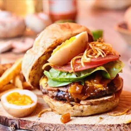 Hamburguesa El Tráilero