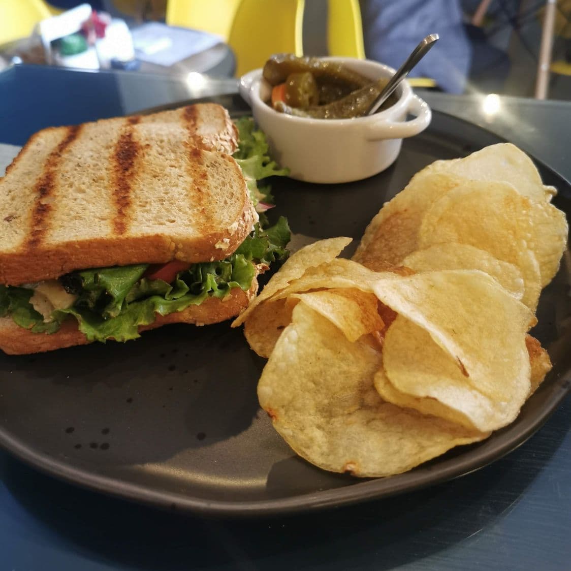 Panini de Jamón y Queso