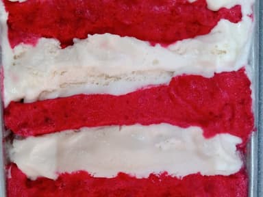 Helado de Fresas con Crema