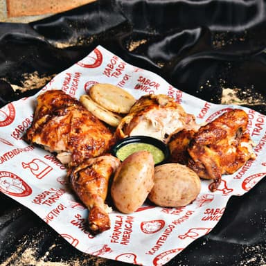 Medio Pollo Asado.