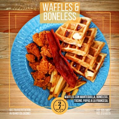 Waffles & boneless Copiar