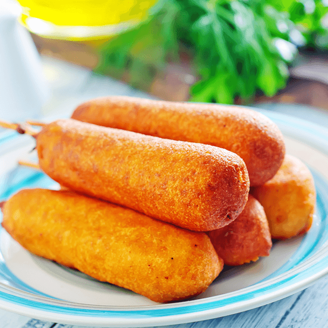 Banderilla de Sanchicha con Queso
