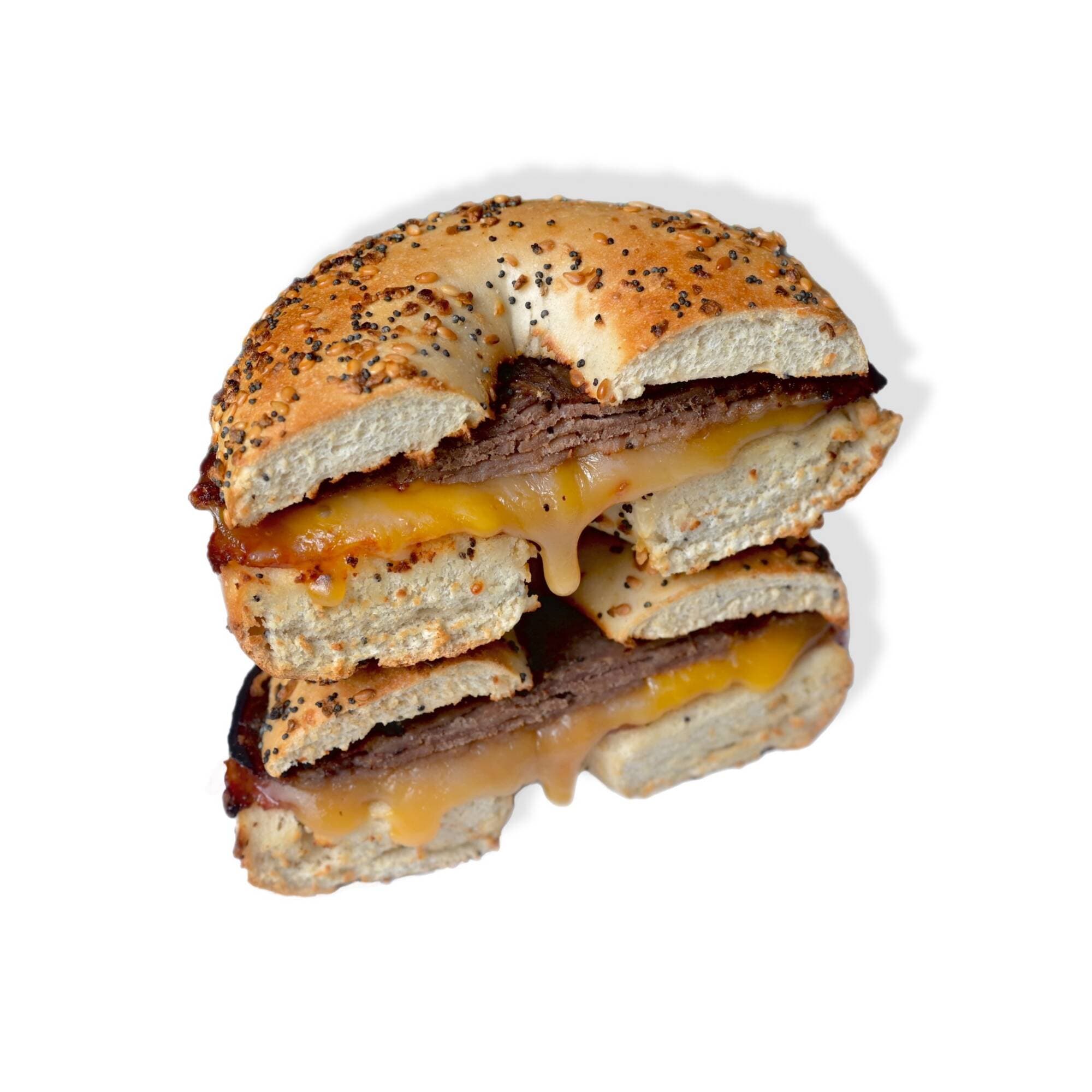 CHEESY ROASTBEEF BAGEL