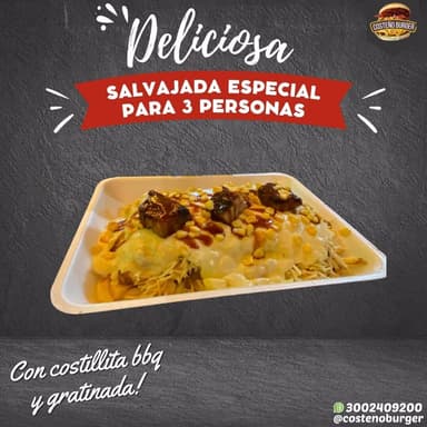 SALVAJADA LOCA PARA 5  PERSONAS