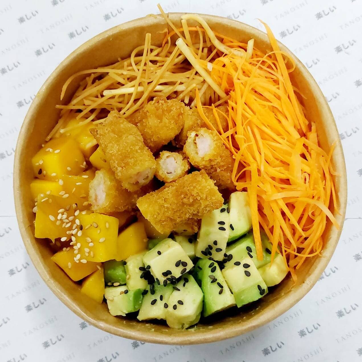 Poke Bowl de Langostinos