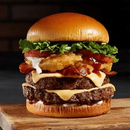 Double Time Square Burger
