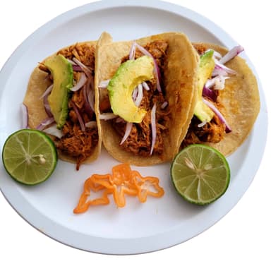 Tacos de Cochinita Orden de Tres