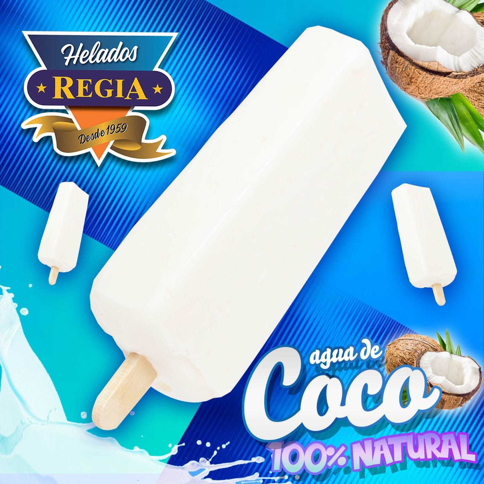 Paleta Agua Coco