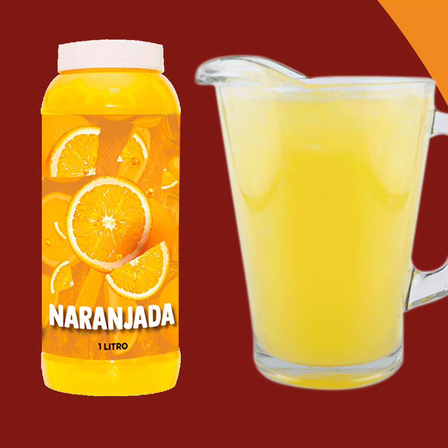 Naranjada Natural o Mineral 1 Litro