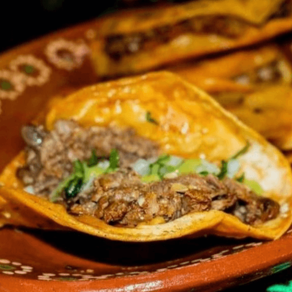 Orden de Tacos con Queso