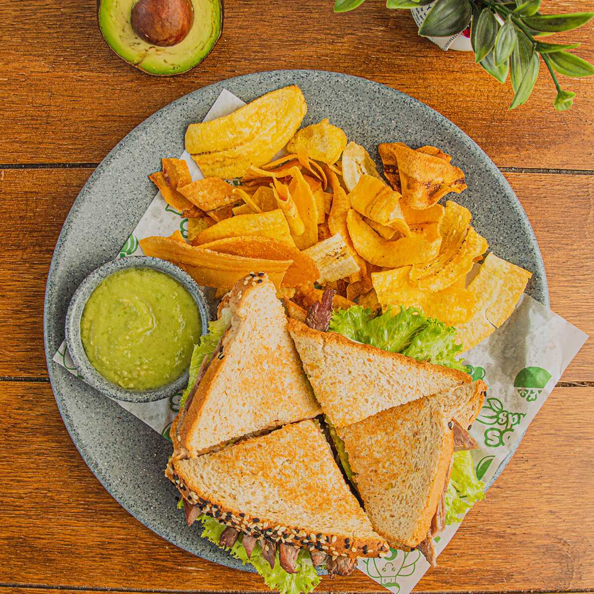 Sándwich Arrachera