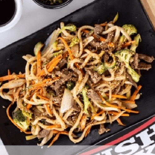 Yakiudon de Pollo