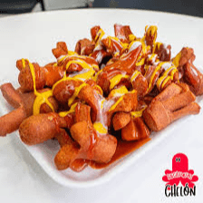 Salchipapas hawainas  refresco gratis