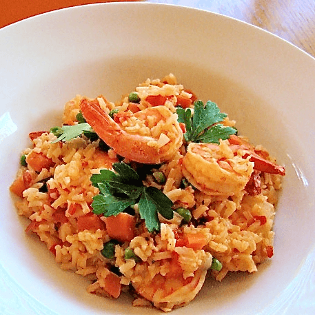 Arroz con Langostinos