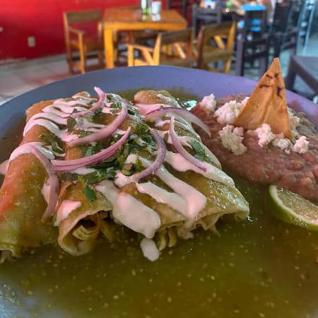 Enchiladas Verdes