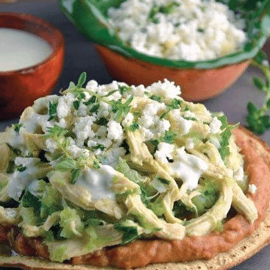 Tostada de Pollo