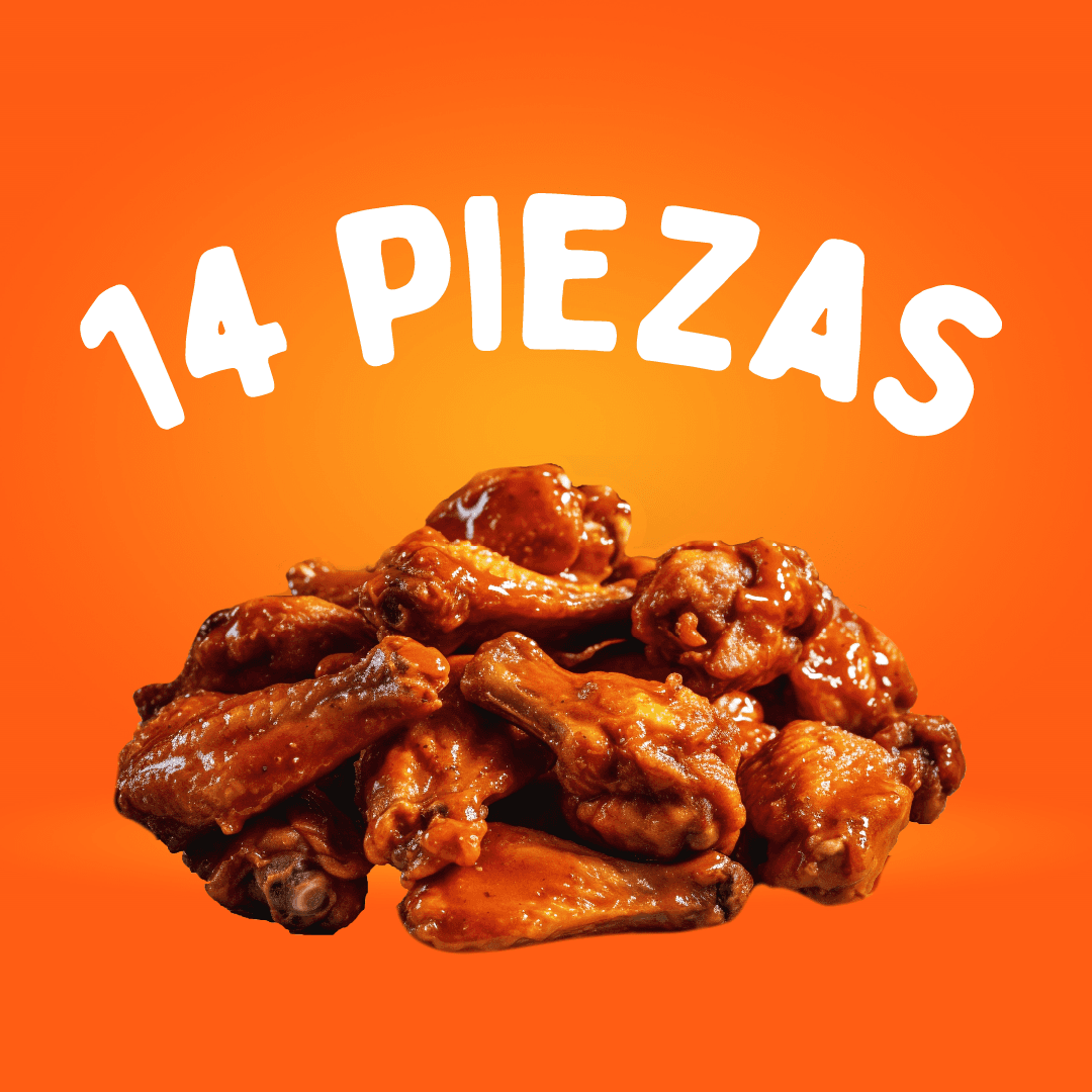 14 Piezas de Alitas