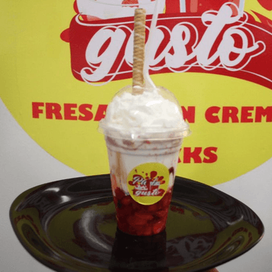 Cerezas con Crema