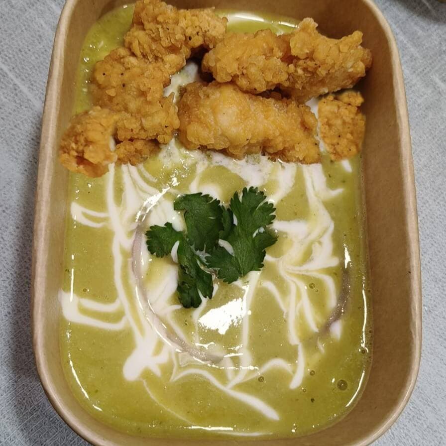 Papa gratinada (c/pollo)