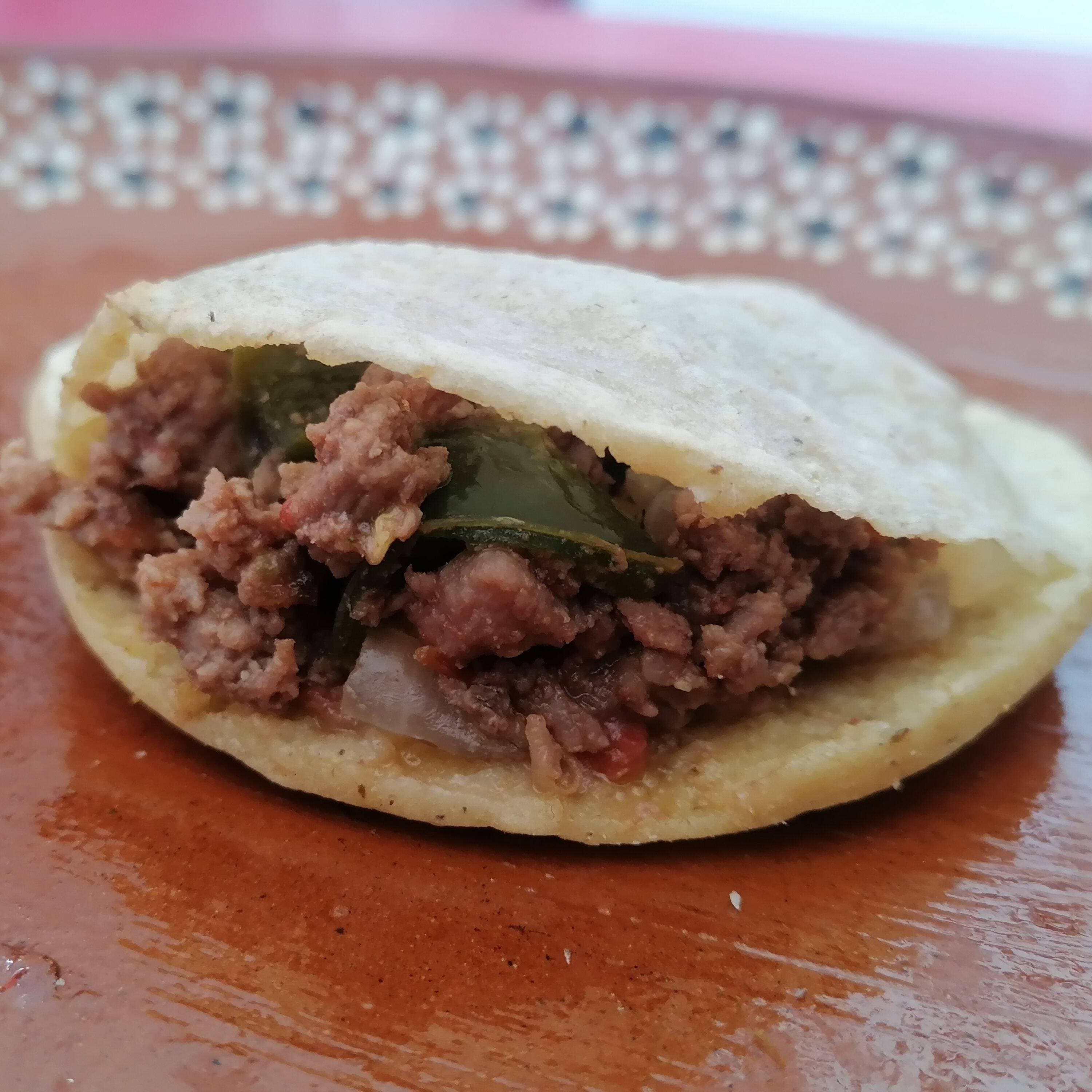 Gordita Bistec Ranchero