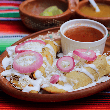 Quesadilla de Chorizo con Papas
