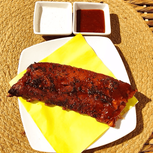Costilla BabyBack Medio Rack 170gr