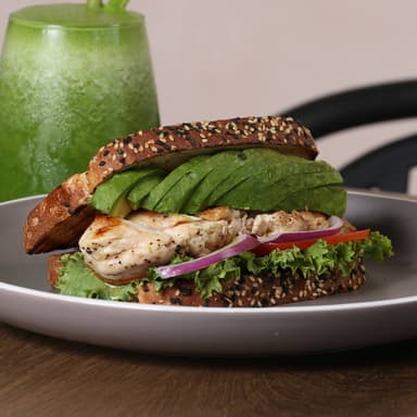 Sándwich de pollo