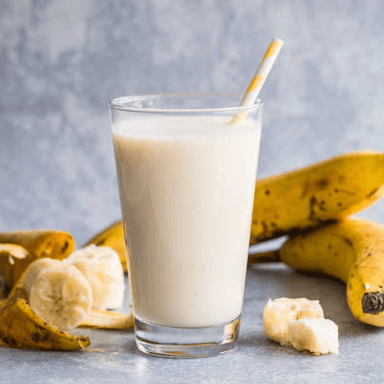 Licuado plátano tropical