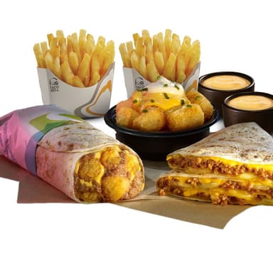Full Box Beefy Stacker + 2 Fries con Salsa de Queso