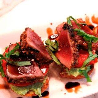 Tuna Crostini