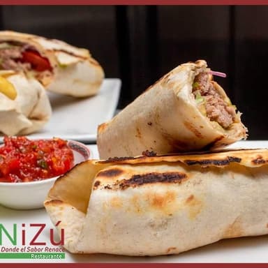 Burrito con Papas a la Francesa