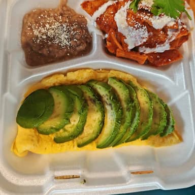 Omelette de Aguacate