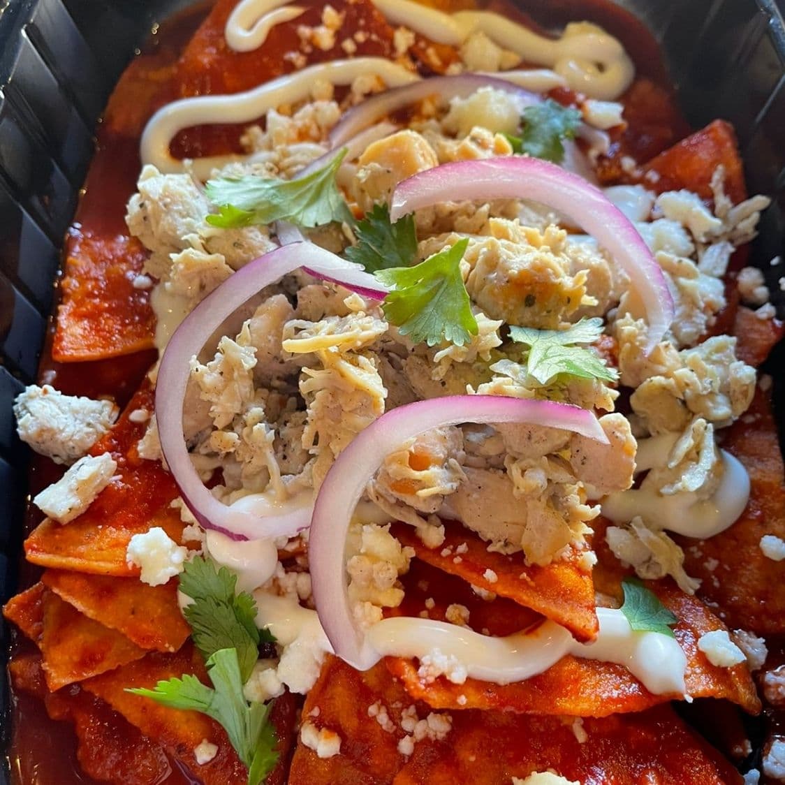Chilaquiles Elementos Rojos