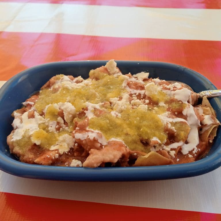 Chilaquiles Rusos Verdes