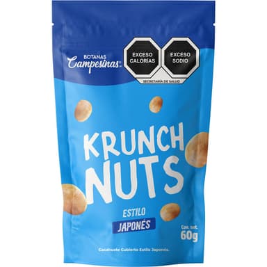 Krunch Nuts Cacahuates Japoneses