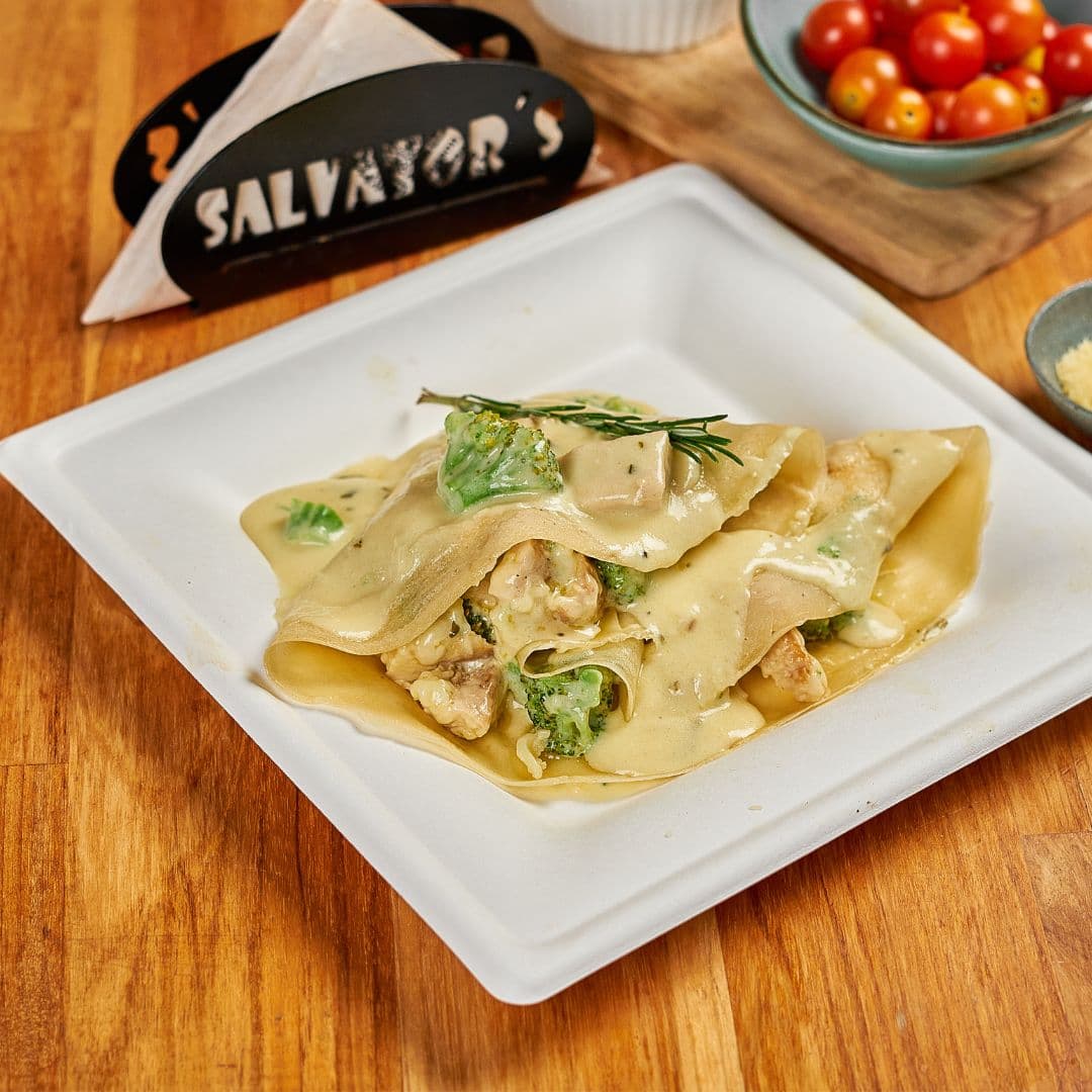 Crepes Pollo y Brócoli