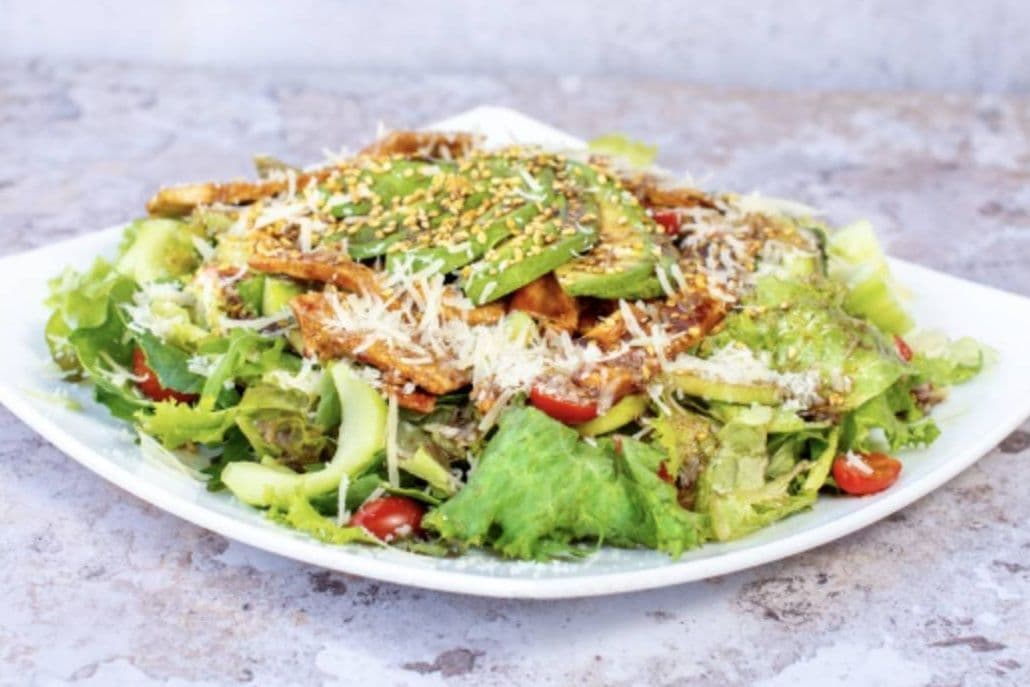Ensalada Pechuga a la BBQ