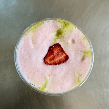 Strawberry Matcha Latte