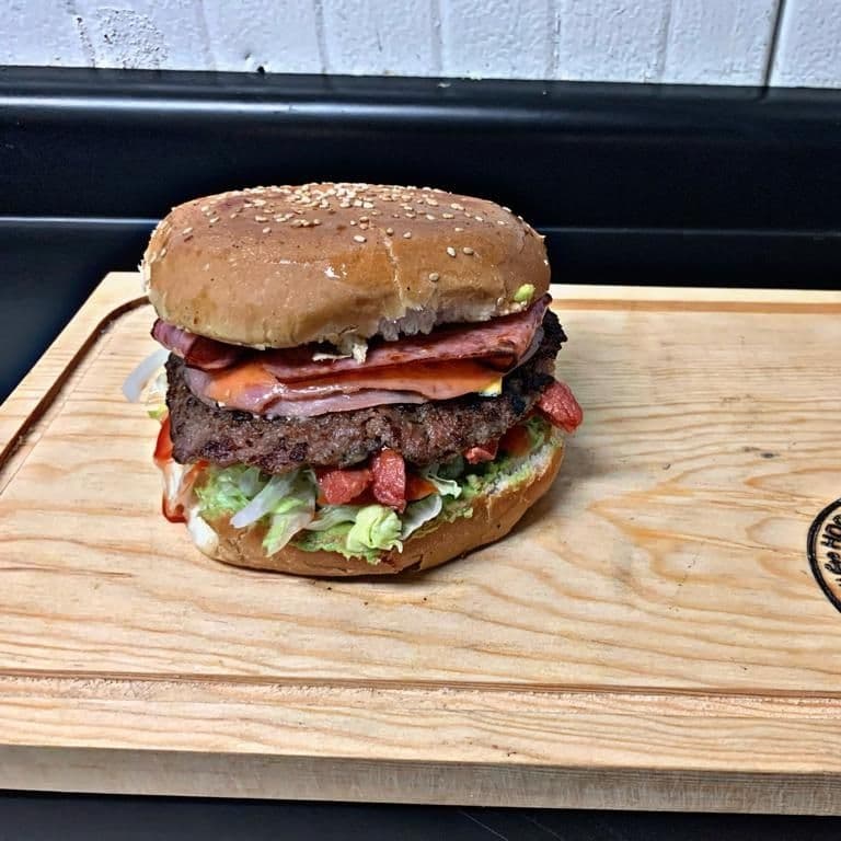 Combo - Hamburguesa PATRON + HAWAIANA