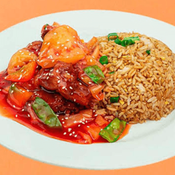 Pollo Trozo con Piña