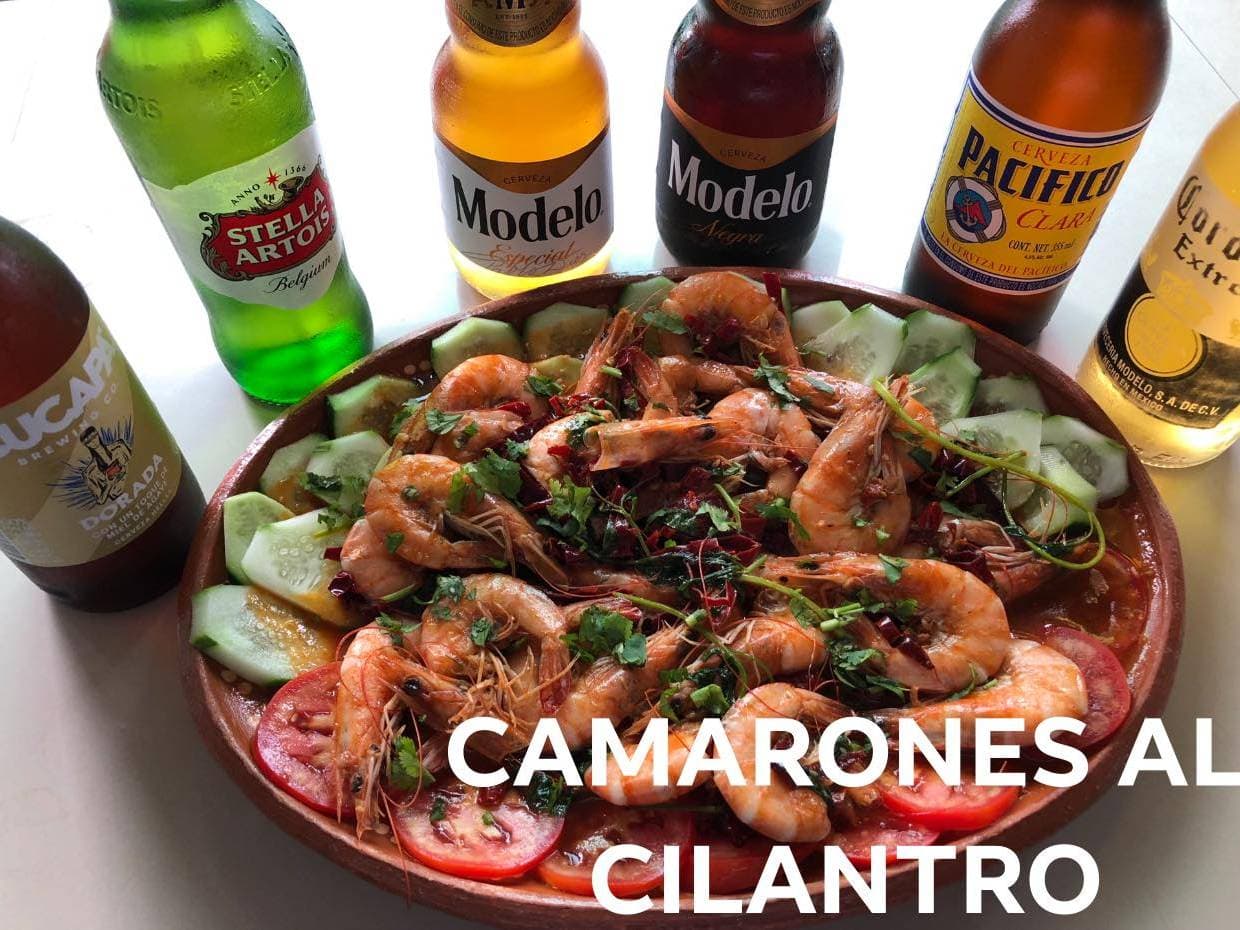 Camarones al Cilantro