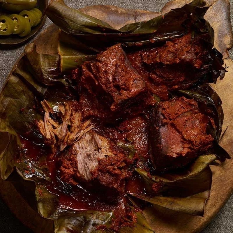 Tamal de Barbacoa de Puerco