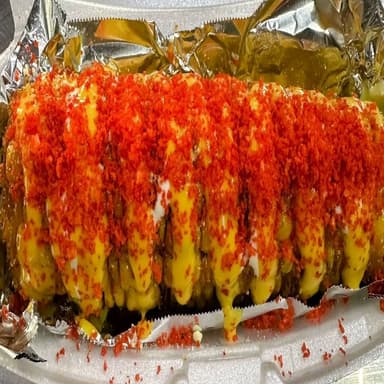 Elote flaming