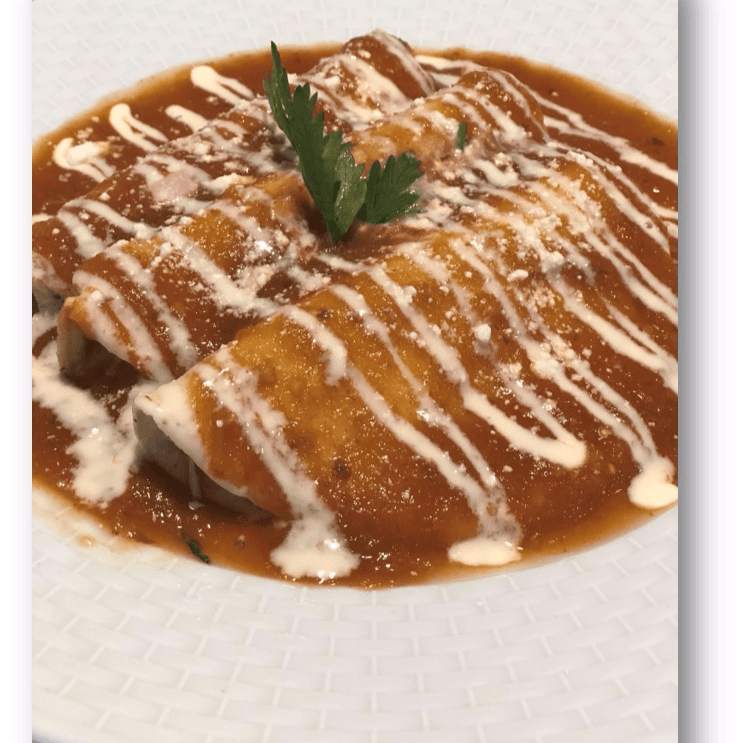 Desayuno Mexicano Enchiladas Rojas