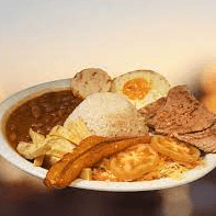Bandeja con Frijol