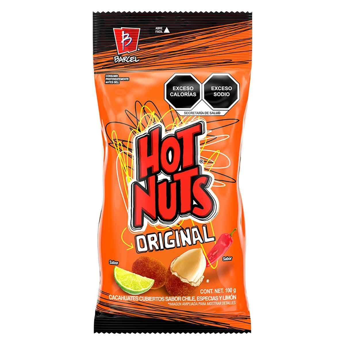 Cacahuates Barcel Hot Nuts Originales 100g