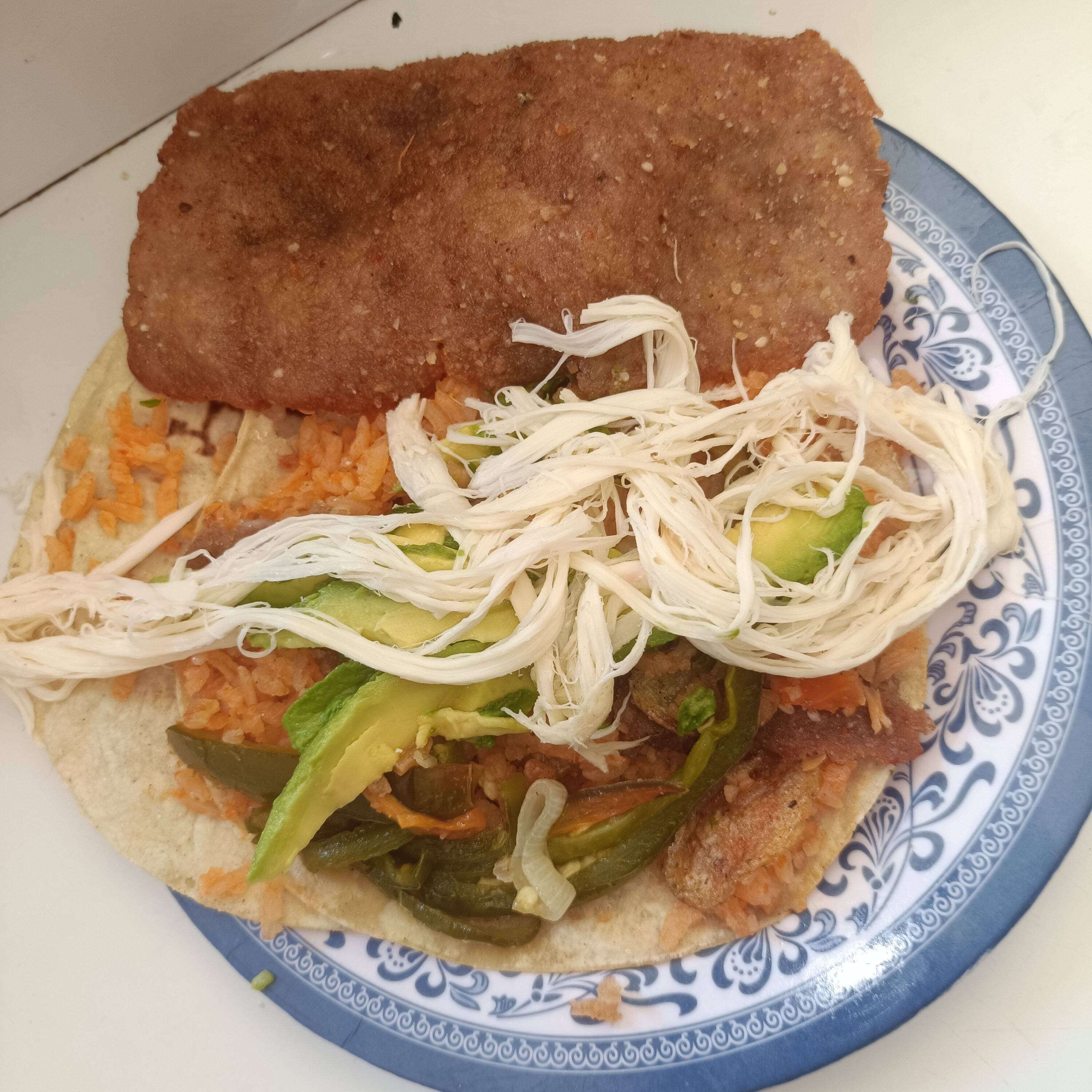 Taco de milanesa
